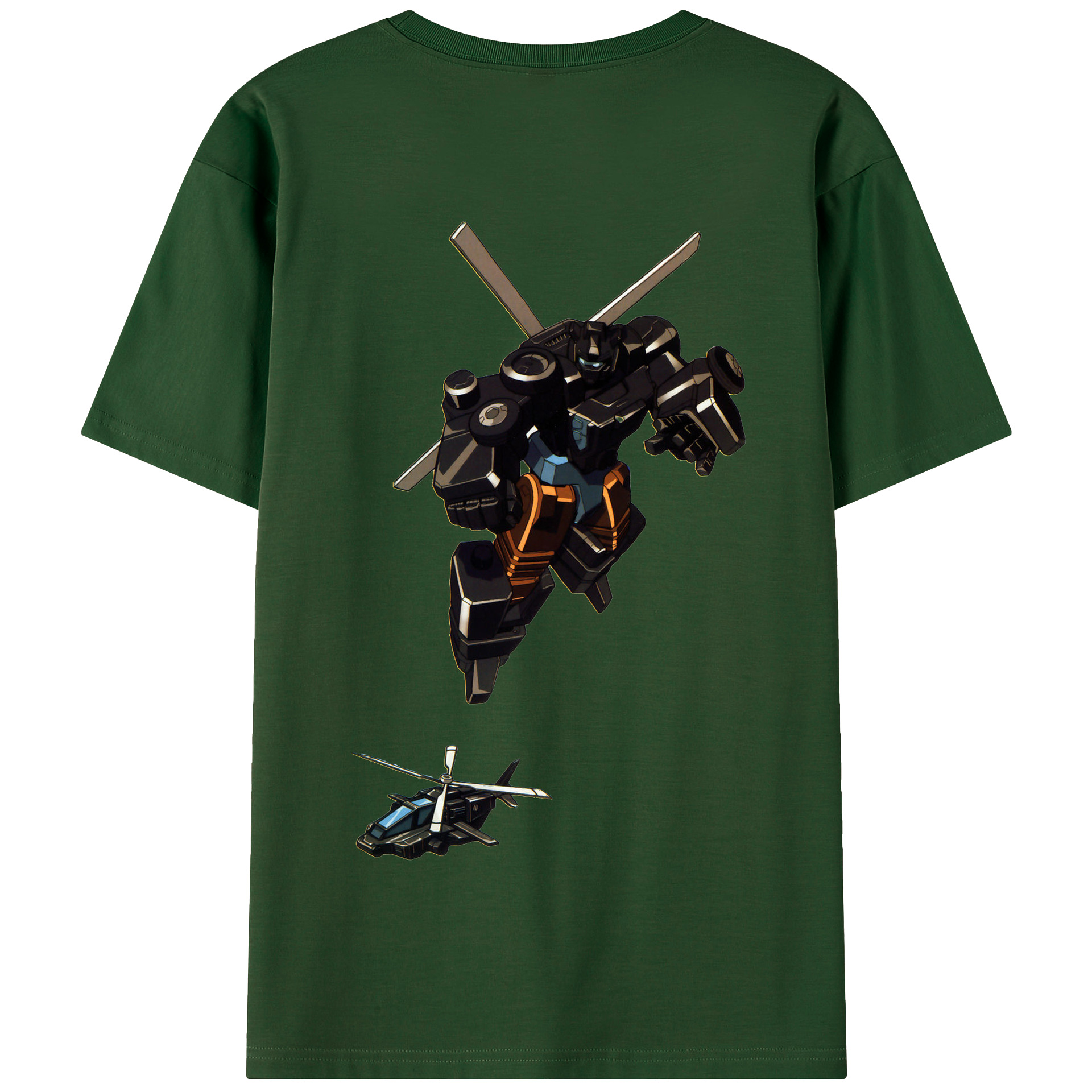 （画像用）  綿100％半袖Tシャツ（背面プリント）